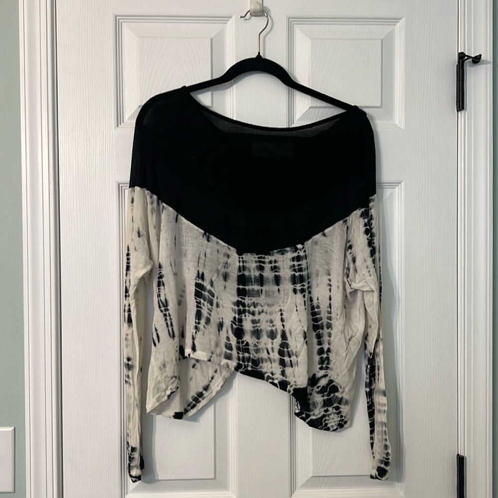 Vintage Havana open back long sleeve shirt